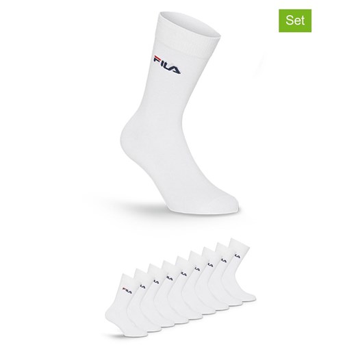 Fila Skarpety (9 par) w kolorze białym ze sklepu Limango Polska w kategorii Skarpetki męskie - zdjęcie 187726139
