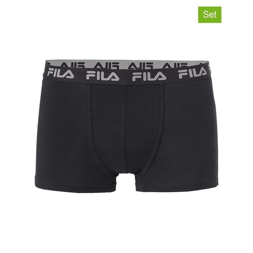 Fila Bokserki (2 pary) w kolorze czarnym ze sklepu Limango Polska w kategorii Majtki męskie - zdjęcie 187726525