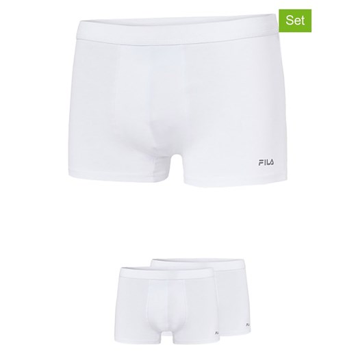 Fila Bokserki (2 pary) w kolorze białym ze sklepu Limango Polska w kategorii Majtki męskie - zdjęcie 187726796