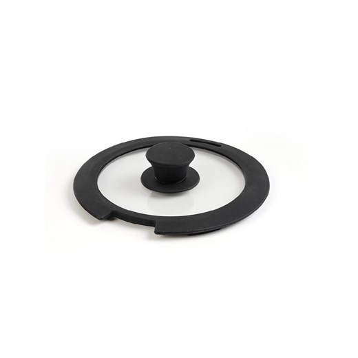 Brandt Szklana pokrywka w kolorze czarnym - Ø 20 cm ze sklepu Limango Polska w kategorii Garnki - zdjęcie 187726987