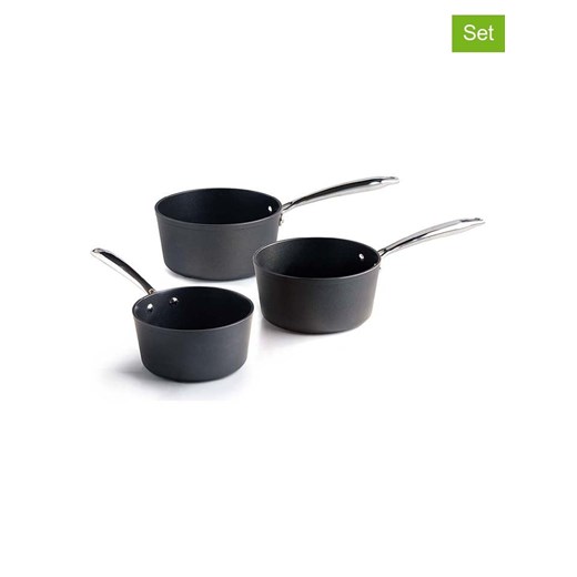 Brandt Rondle (3 szt.) w kolorze czarnym ze sklepu Limango Polska w kategorii Garnki - zdjęcie 187727187