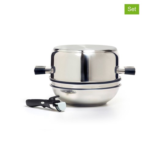 Brandt 7-częściowy zestaw w kolorze srebrnym ze sklepu Limango Polska w kategorii Garnki - zdjęcie 187727229