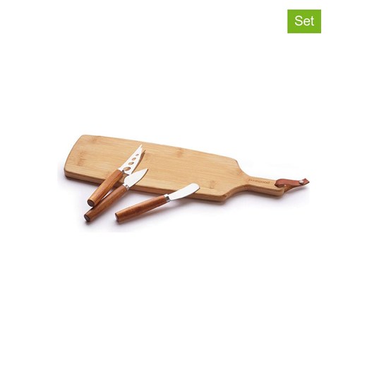 Brandt 4-częściowy zestaw w kolorze jasnobrązowym do sera ze sklepu Limango Polska w kategorii Deski - zdjęcie 187727296