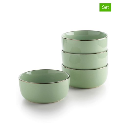 Brandt Miski (4 szt.) w kolorze zielonym - Ø 15,2 cm ze sklepu Limango Polska w kategorii Naczynia - zdjęcie 187727595