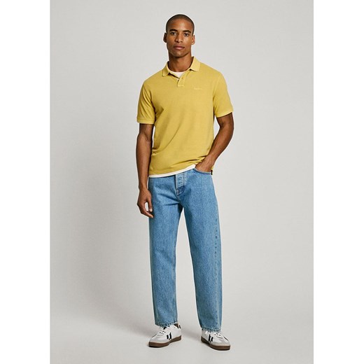 Pepe Jeans Koszulka polo w kolorze żółtym ze sklepu Limango Polska w kategorii T-shirty męskie - zdjęcie 187727875