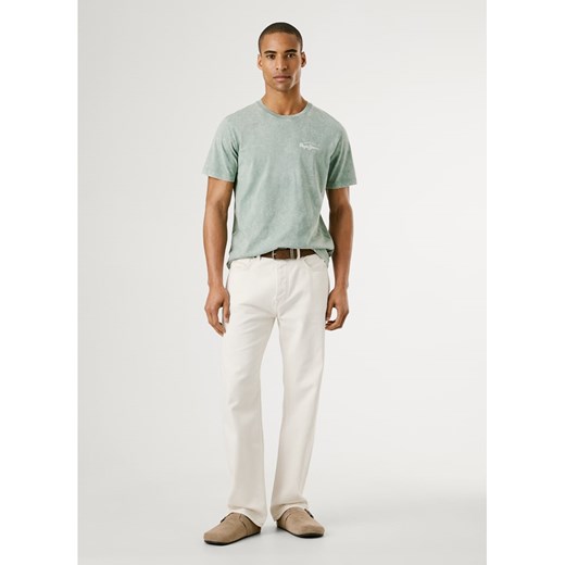 Pepe Jeans Koszulka w kolorze zielonym ze sklepu Limango Polska w kategorii T-shirty męskie - zdjęcie 187728008