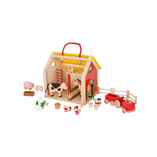 Goki Walizka &quot;Farmhouse&quot; z akcesoriami - 3+ ze sklepu Limango Polska w kategorii Zabawki - zdjęcie 187730256