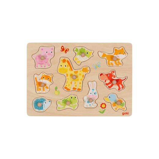 Goki 10-częściowa układanka - 12 m+ ze sklepu Limango Polska w kategorii Zabawki - zdjęcie 187730325