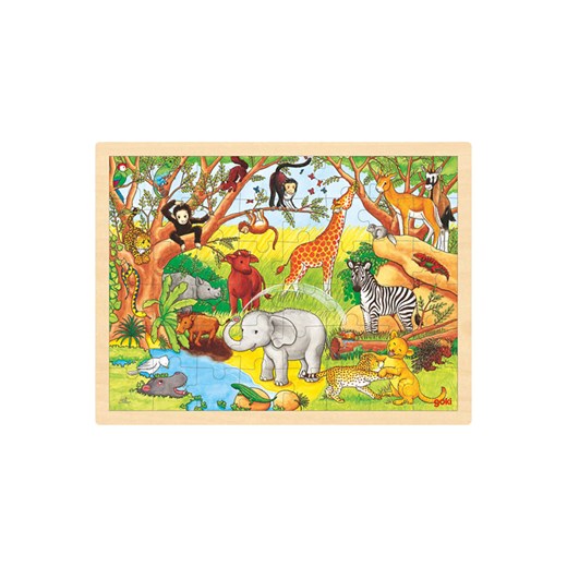 Goki 48-częściowe puzzle &quot;Afrika&quot; - 3+ ze sklepu Limango Polska w kategorii Zabawki - zdjęcie 187730359
