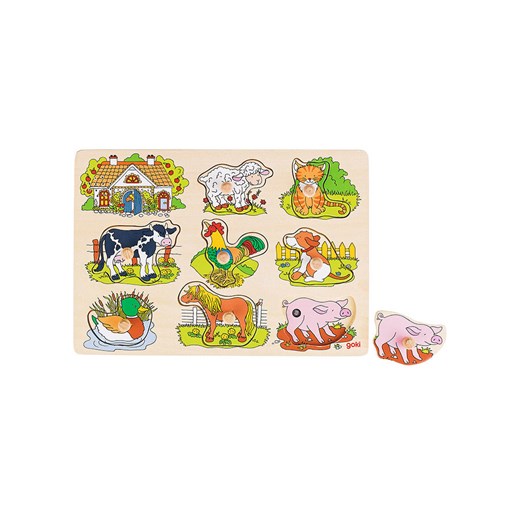 Goki 9-częściowe puzzle z dźwiękiem - 12 m+ ze sklepu Limango Polska w kategorii Puzzle - zdjęcie 187730386