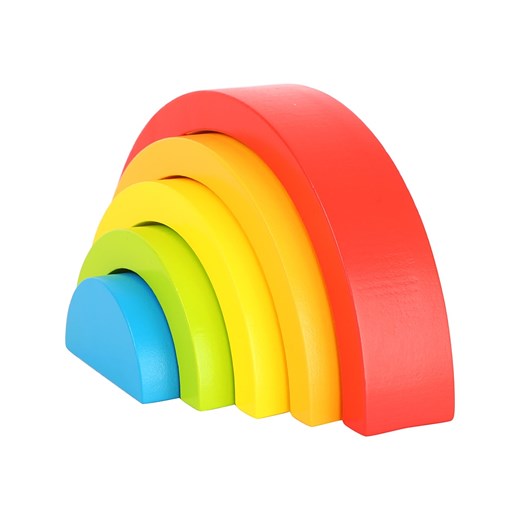 small foot Klocki &quot;Rainbow&quot; - 12 m+ ze sklepu Limango Polska w kategorii Zabawki - zdjęcie 187730569