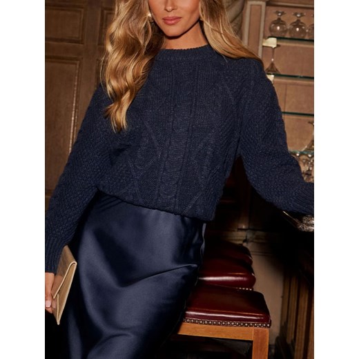 LA Angels Sweter w kolorze granatowym ze sklepu Limango Polska w kategorii Swetry damskie - zdjęcie 187731418