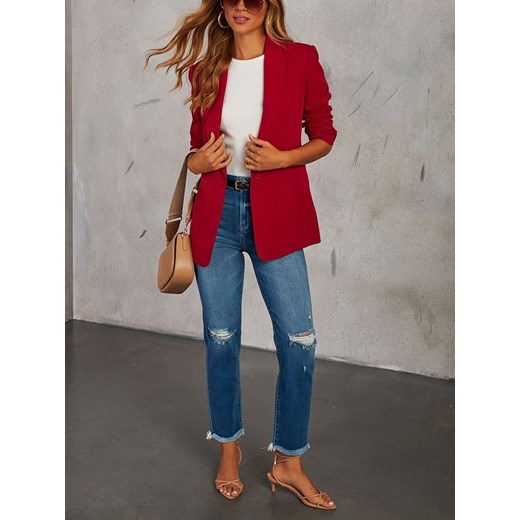 LA Angels Blezer w kolorze czerwonym ze sklepu Limango Polska w kategorii Marynarki damskie - zdjęcie 187731595