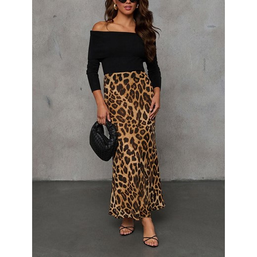 LA Angels Spódnica w kolorze karmelowo-czarnym ze sklepu Limango Polska w kategorii Spódnice - zdjęcie 187731708