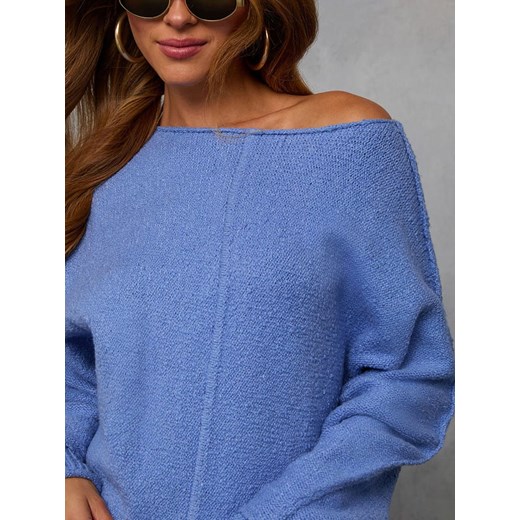 LA Angels Sweter w kolorze niebieskim ze sklepu Limango Polska w kategorii Swetry damskie - zdjęcie 187731899