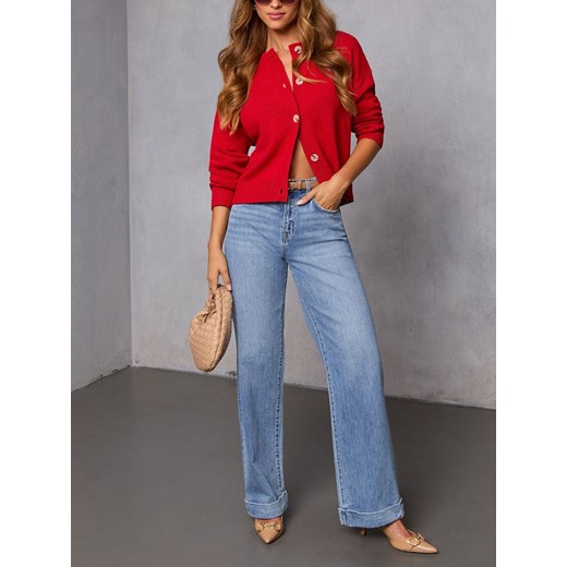 LA Angels Kardigan w kolorze czerwonym ze sklepu Limango Polska w kategorii Swetry damskie - zdjęcie 187732059