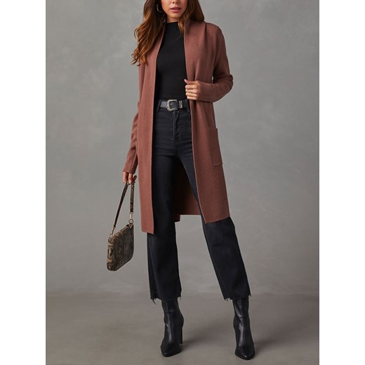 LA Angels Kardigan w kolorze jasnobrązowym ze sklepu Limango Polska w kategorii Swetry damskie - zdjęcie 187732105