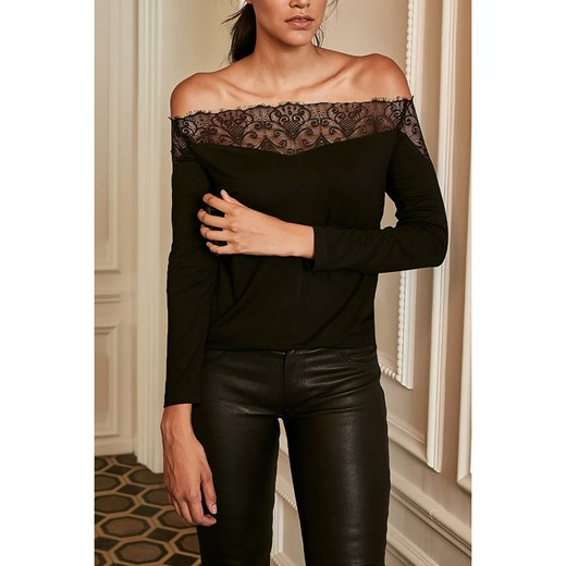 LA Angels Koszulka w kolorze czarnym ze sklepu Limango Polska w kategorii Bluzki damskie - zdjęcie 187732547