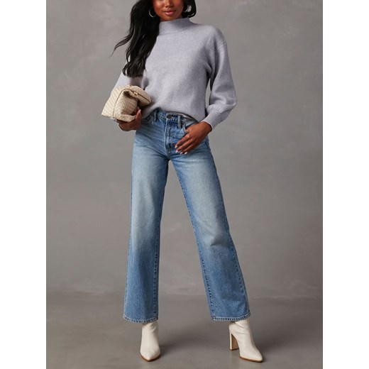 LA Angels Sweter w kolorze szarym ze sklepu Limango Polska w kategorii Swetry damskie - zdjęcie 187732576