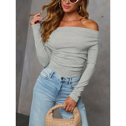 LA Angels Koszulka w kolorze szarym ze sklepu Limango Polska w kategorii Bluzki damskie - zdjęcie 187733426