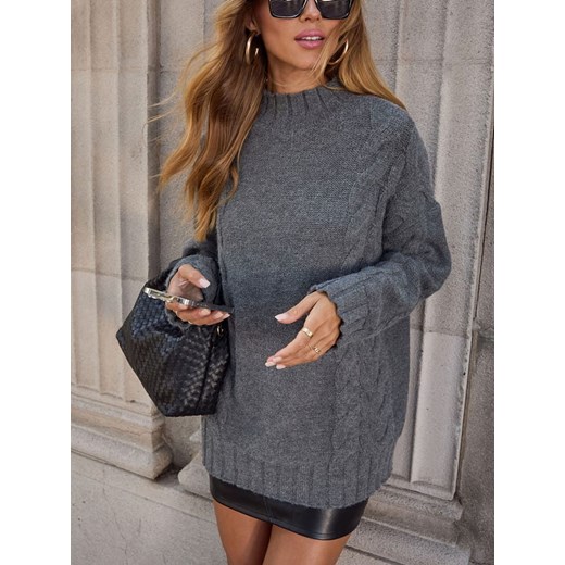 LA Angels Sweter w kolorze szarym ze sklepu Limango Polska w kategorii Swetry damskie - zdjęcie 187733525