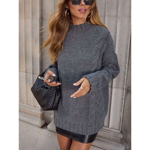 LA Angels Sweter w kolorze szarym ze sklepu Limango Polska w kategorii Swetry damskie - zdjęcie 187733817