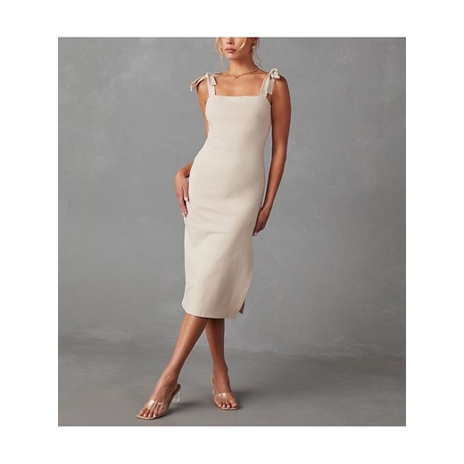 LA Angels Sukienka w kolorze beżowym ze sklepu Limango Polska w kategorii Sukienki - zdjęcie 187733925