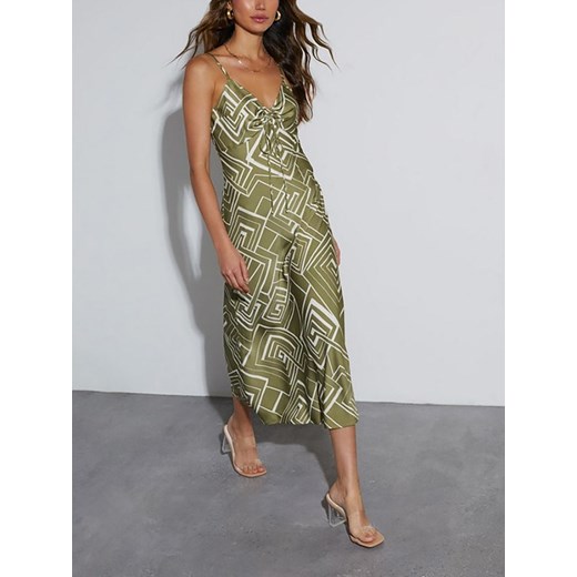 LA Angels Sukienka w kolorze zielono-kremowym ze sklepu Limango Polska w kategorii Sukienki - zdjęcie 187733935