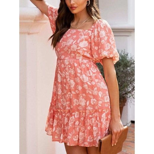 LA Angels Sukienka w kolorze pomarańczowo-białym ze sklepu Limango Polska w kategorii Sukienki - zdjęcie 187734028