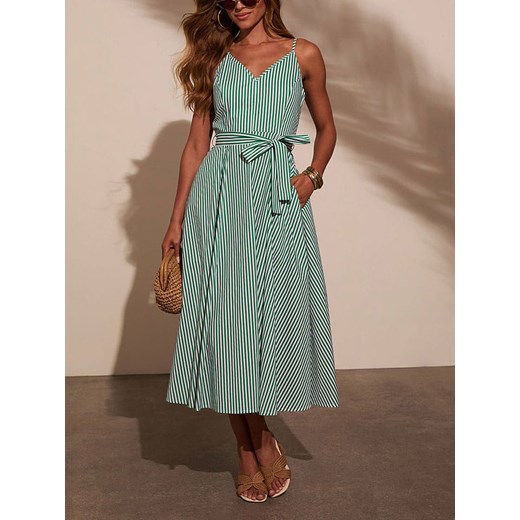 LA Angels Sukienka w kolorze zielono-białym ze sklepu Limango Polska w kategorii Sukienki - zdjęcie 187734407