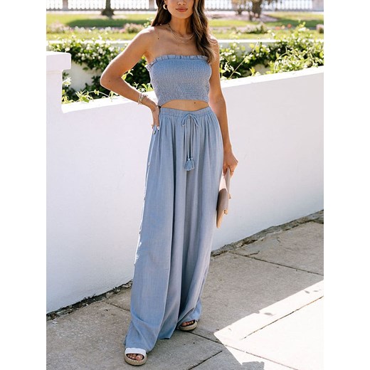 LA Angels 2-częściowy zestaw w kolorze lawendowym ze sklepu Limango Polska w kategorii Bluzki damskie - zdjęcie 187734485