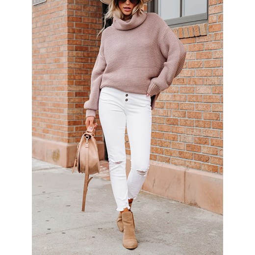 LA Angels Sweter w kolorze jasnoróżowym La Angels M okazja Limango Polska