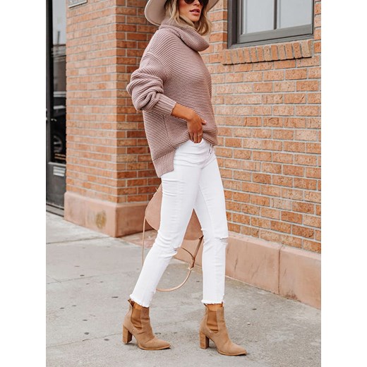 LA Angels Sweter w kolorze jasnoróżowym La Angels M promocja Limango Polska