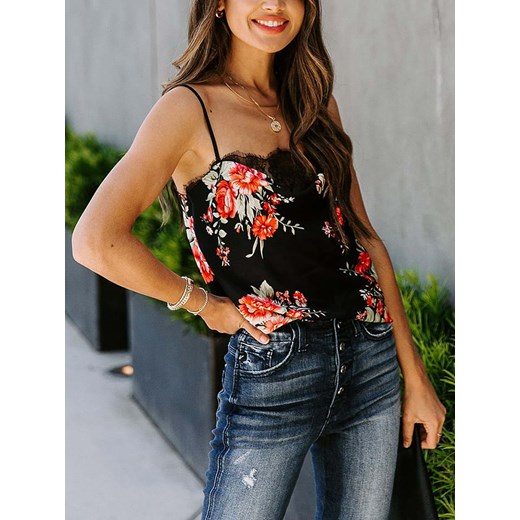 LA Angels Top w kolorze czarnym ze sklepu Limango Polska w kategorii Bluzki damskie - zdjęcie 187734827