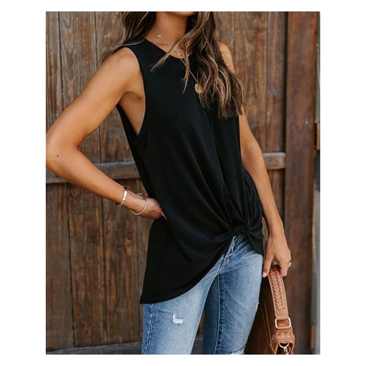 LA Angels Top w kolorze czarnym ze sklepu Limango Polska w kategorii Bluzki damskie - zdjęcie 187734929