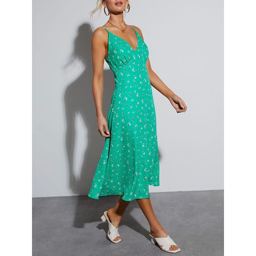 LA Angels Sukienka w kolorze zielonym ze sklepu Limango Polska w kategorii Sukienki - zdjęcie 187734938