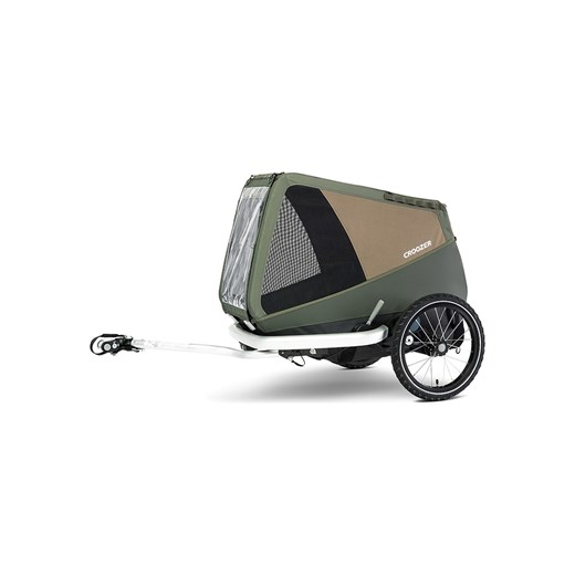 Croozer Przyczepka &quot;Croozer Dog&quot; w kolorze zielonym dla psa ze sklepu Limango Polska w kategorii Dla zwierząt - zdjęcie 187735409