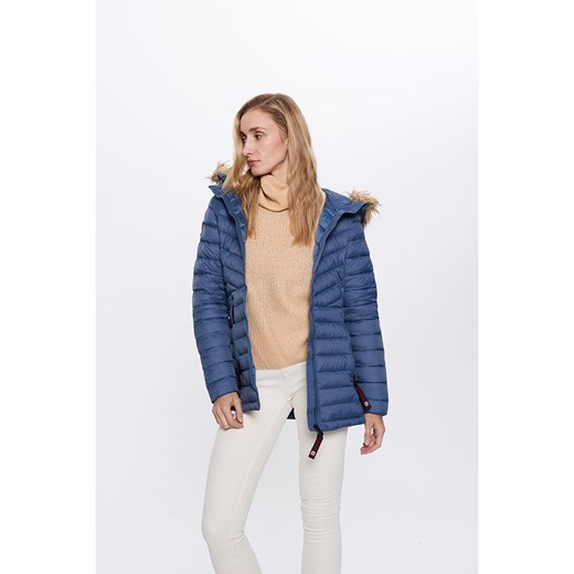 CANADA weather gear Kurtka zimowa w kolorze niebieskim ze sklepu Limango Polska w kategorii Kurtki damskie - zdjęcie 187735978