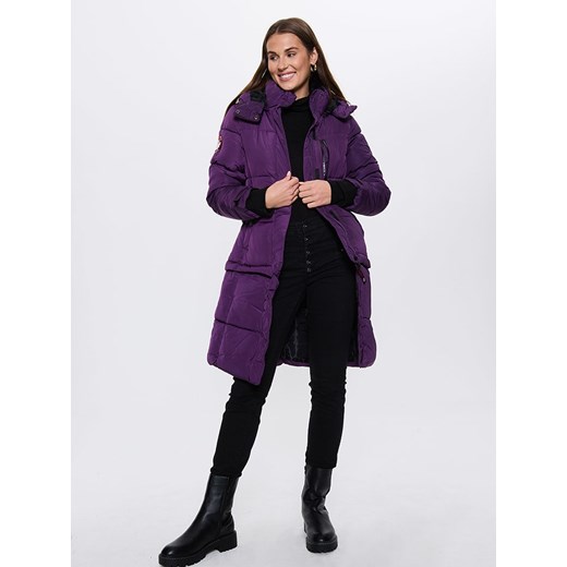 CANADA weather gear Płaszcz zimowy w kolorze fioletowym ze sklepu Limango Polska w kategorii Kurtki damskie - zdjęcie 187736007