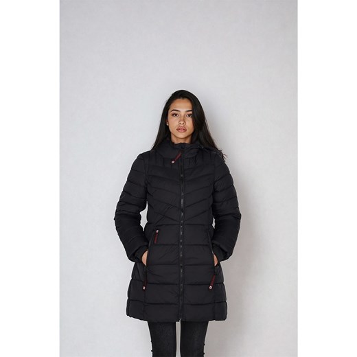 CANADA weather gear Płaszcz zimowy w kolorze granatowym ze sklepu Limango Polska w kategorii Kurtki damskie - zdjęcie 187736036