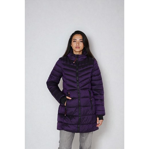 CANADA weather gear Płaszcz zimowy w kolorze fioletowym ze sklepu Limango Polska w kategorii Kurtki damskie - zdjęcie 187736039