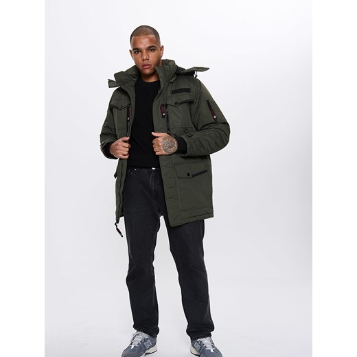 CANADA weather gear Kurtka zimowa w kolorze khaki ze sklepu Limango Polska w kategorii Kurtki męskie - zdjęcie 187736116