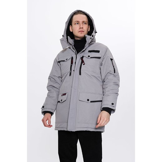 CANADA weather gear Kurtka zimowa w kolorze szarym ze sklepu Limango Polska w kategorii Kurtki męskie - zdjęcie 187736126