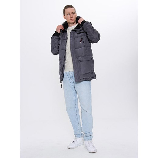 CANADA weather gear Kurtka zimowa w kolorze szarym ze sklepu Limango Polska w kategorii Kurtki męskie - zdjęcie 187736138