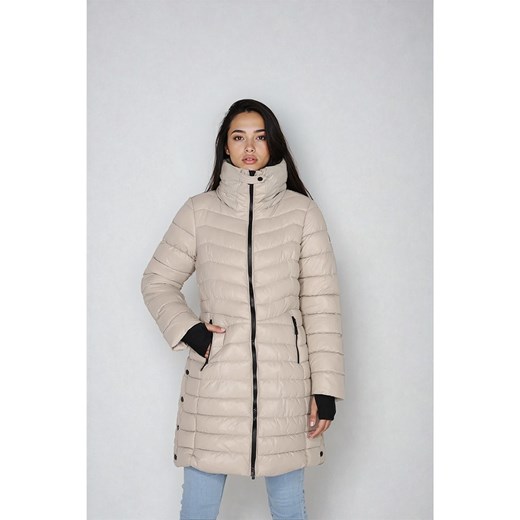 Steve Madden Płaszcz zimowy w kolorze beżowym ze sklepu Limango Polska w kategorii Kurtki damskie - zdjęcie 187736405