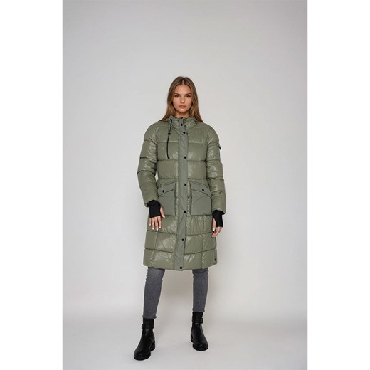 Steve Madden Płaszcz zimowy w kolorze zielonym ze sklepu Limango Polska w kategorii Kurtki damskie - zdjęcie 187736435