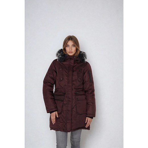 Steve Madden Parka w kolorze czerwonym ze sklepu Limango Polska w kategorii Kurtki damskie - zdjęcie 187736447