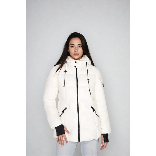 Steve Madden Kurtka zimowa w kolorze białym ze sklepu Limango Polska w kategorii Kurtki damskie - zdjęcie 187736477
