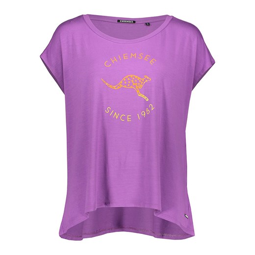 Chiemsee Koszulka sportowa w kolorze fioletowym ze sklepu Limango Polska w kategorii Bluzki damskie - zdjęcie 187736745
