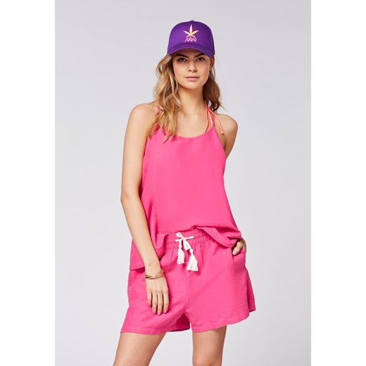 Chiemsee Lniany top &quot;Bastia&quot; w kolorze różowym ze sklepu Limango Polska w kategorii Bluzki damskie - zdjęcie 187736775